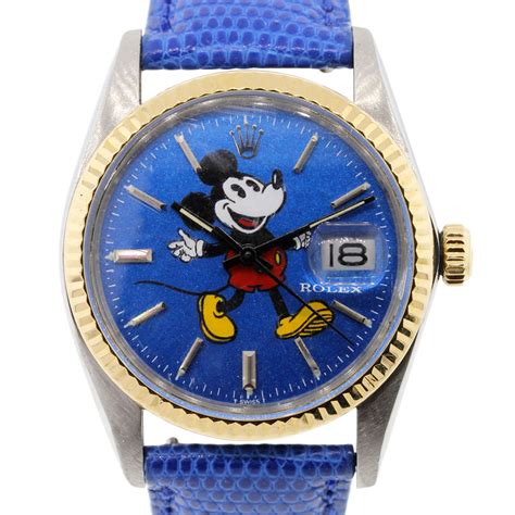 rolex mickey subs